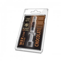 Wax CBD Chocolate 66% 0,5ML Plant of Life